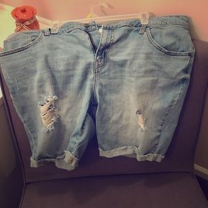 ☀️GET SUMMER READY☀️ Denim Distressed Shorts